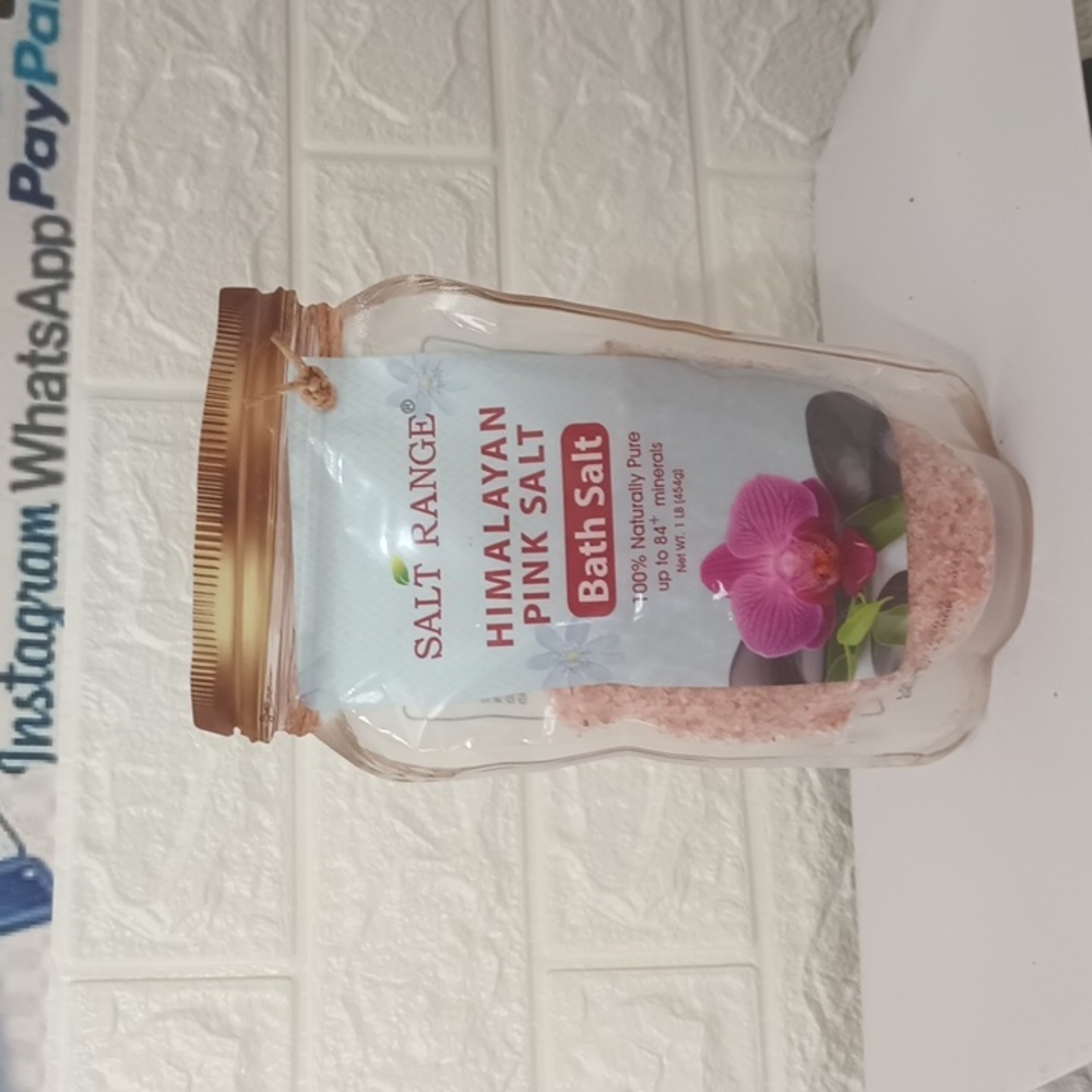 ๐ Himalayan Pink salt Bath Salt - Picture 1 of 8